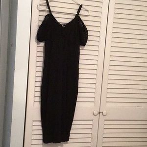 Black evening dress